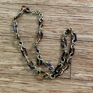 Marc Jacobs tortoise chain necklace